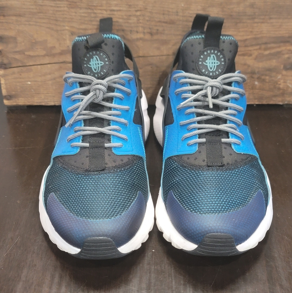 NIKE HAURACHE ULTRA " BLUE LAGOON" Mens 10.5 Like New Fast Shipper - Picture 8 of 13